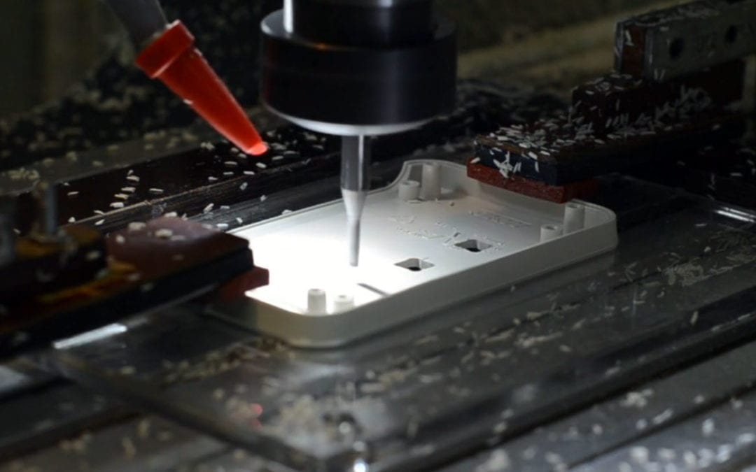 Milling of enclosures for electronics